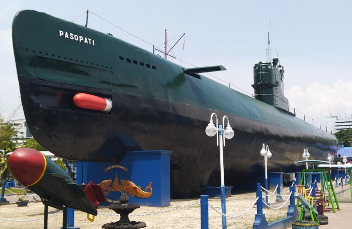 Surabaya monument submarine