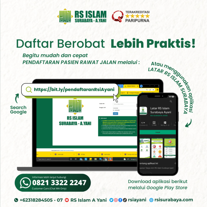 Pendaftaran puskesmas online surabaya