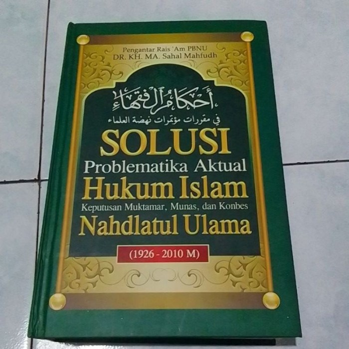 Perkembangan pemikiran keagamaan di dalam tubuh Nahdlatul Ulama