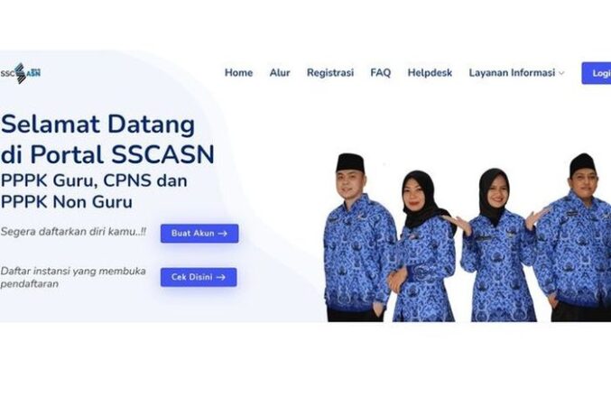 Cara cek hasil seleksi SSCASN PPPK 2024 guru dan tenaga kesehatan