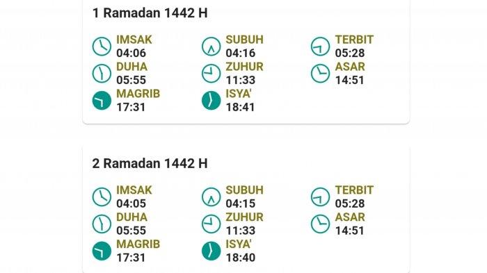 Imsak surabaya hari ini