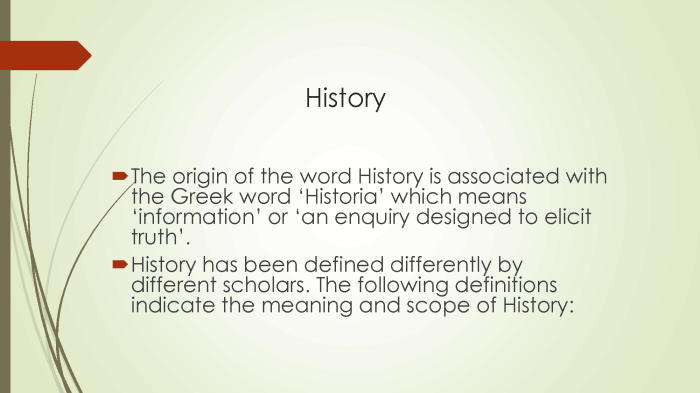 Historical adalah