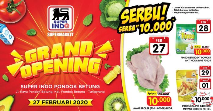 Superindo pondok kelapa