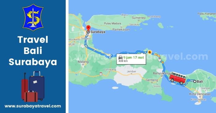 Bali surabaya tiket waktu banyak salah sekitar tempuh menggunakan satunya sarana dipilih transportasi jam ada dengan ke