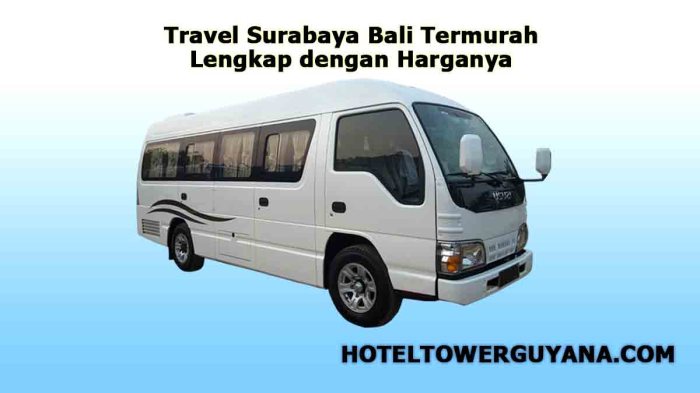 Harga travel penjor bali surabaya