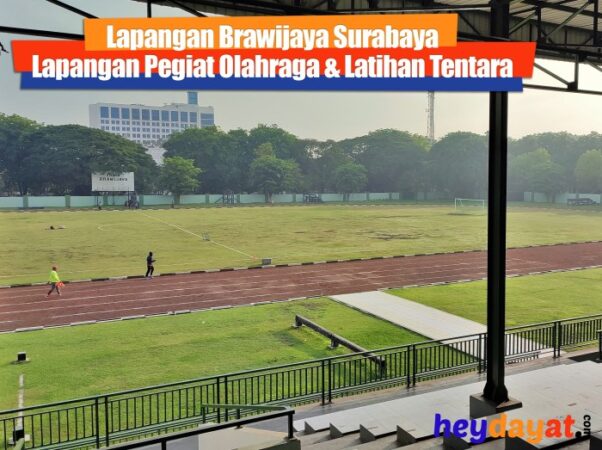 Dimanakah letak gedung gelanggang olahraga di surabaya