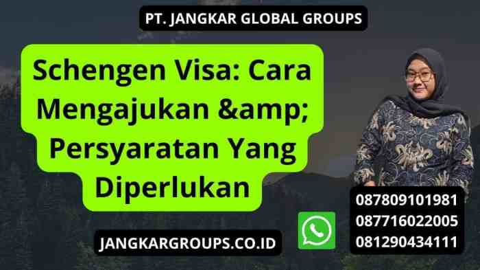 Cara apply visa schengen surabaya