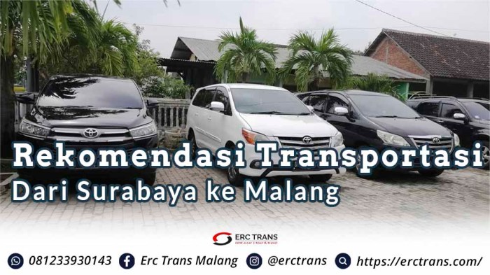 Harga tiket travel surabaya malang