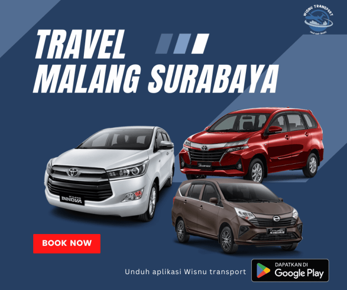 Daftar travel surabaya malang