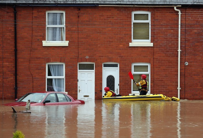 Flood flooding infographics education