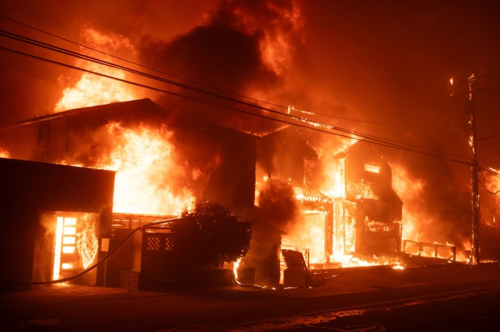 Penyebab kebakaran besar di Los Angeles