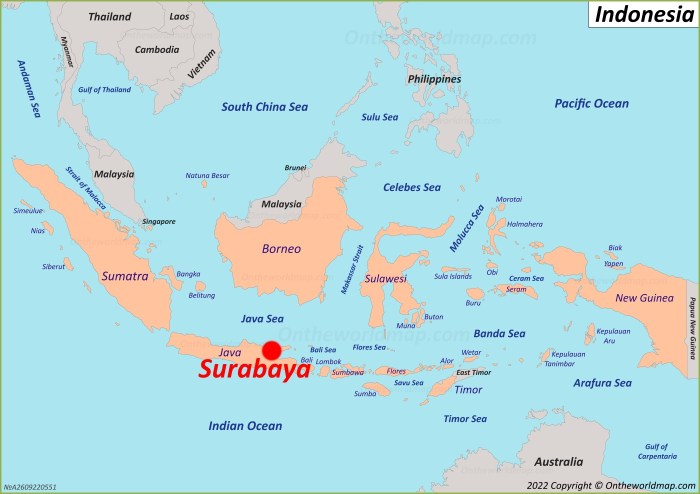 Maps surabaya