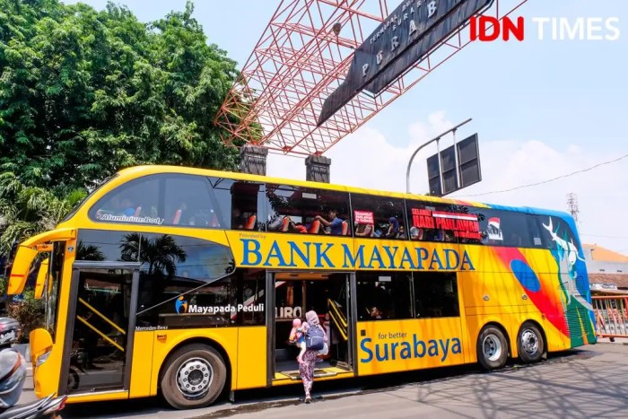 Bagaimana cara naik bus surabaya